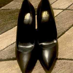JLO Jennifer Lopez Black High Heel shoes woman size 9M